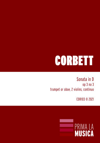 Corbett: Sonata in D, op. 3 no. 3