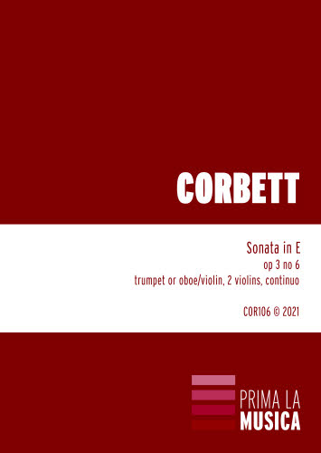 Corbett: Sonata in E, op. 3 no. 6