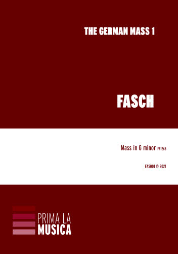 FAS001 Fasch: Mass in G minor